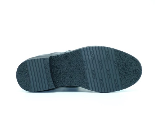 Туфли Constanta черные кожаные с шнурками для мальчика Фото 3