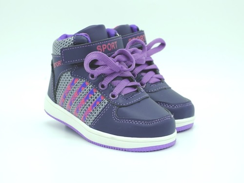 Кроссовки Tom M для девочек фиолетовые эко кожа  Фото 1