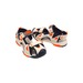 Lilin shoes спортивні босоніжки бежеві з помаранчевим 