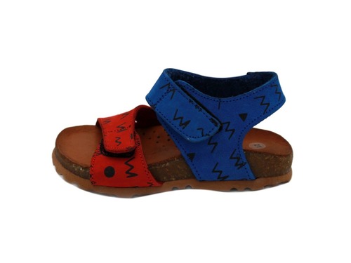 Босоножки Trend Sandals для мальчиков сине-красного цвета Фото 3