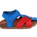 Сандалии Trend Sandals для мальчиков сине-красные с закрытым носком