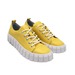 Кроссовки Sandalik для девочек жёлтого цвета на высокой подошве.