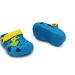 Кроксы Jose Amorales голубого цвета с улиткой