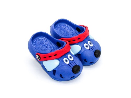 Крокси Jose Amorales для хлопчиків сині з собачкою Фото 1