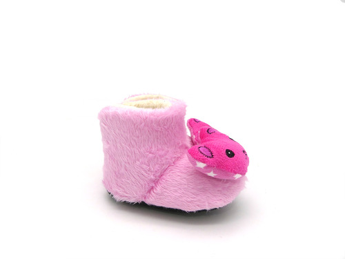 Пинетки Minissa нежно-розовые с малиновым мишкой Фото 2