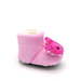 Пинетки Minissa нежно-розовые с малиновым мишкой