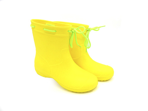Резиновые сапоги Jose Amorales для девочек желтого цвета. Фото 1