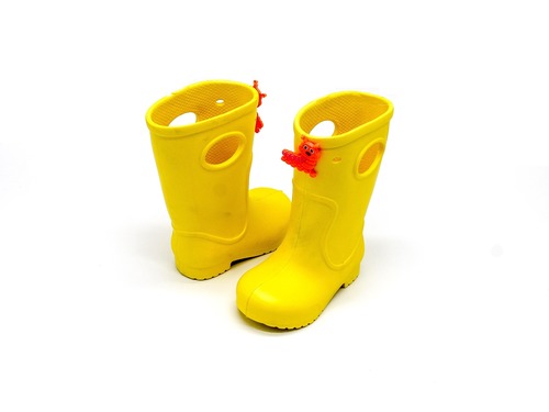 Резиновые сапоги Jose Amorales желтые. Фото 3