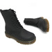 Ботинки Sandalik кожаные черные мат