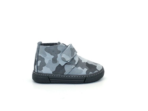 Ботинки Sandalik для мальчиков утеплённые серого цвета Фото 5