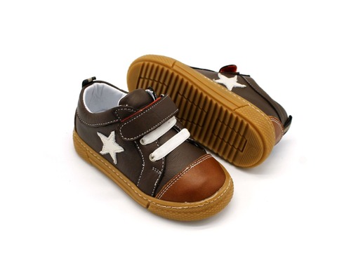 Туфли Sandalik для мальчиков коричневые Фото 3