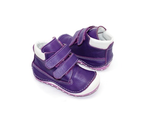 Ботиночки Sandalik для девочек фиолетовые Фото 3