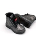Ботинки Jong Golf для девочек цвета никель на шнурках.