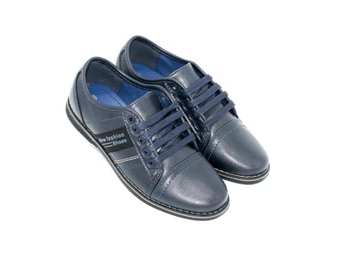 Туфли Tom M для мальчиков темно-синие с шнурками Фото 1
