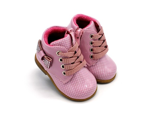 Ботинки Сказка для девочек розовые утепленные Фото 1