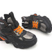 Ботинки Jong Golf черно-оранжевые на флисе