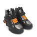 Ботинки Jong Golf черно-оранжевые на флисе