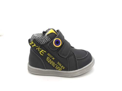 Ботинки Ladabb черные с желтым Фото 5