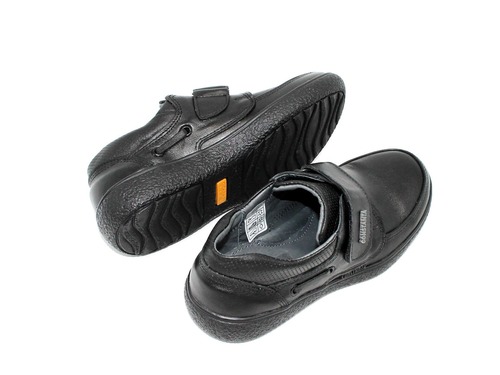 Туфли Constanta для мальчиков черные с липучкой Фото 4