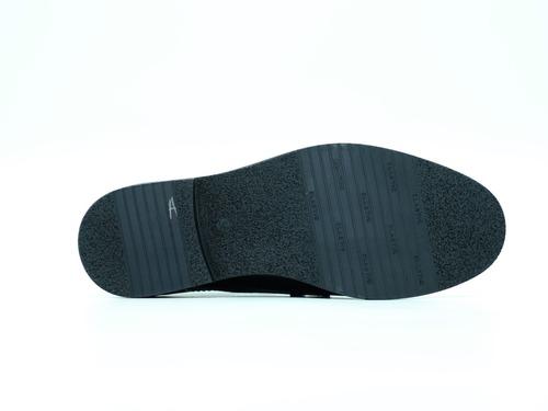 Туфли Jordan черные кожаные для мальчика с шнурками Фото 3