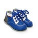 Ботинки Ladabb для мальчиков  синие кожа