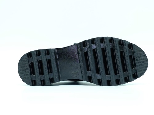 Туфли Constanta для девочек черные с липучкой Фото 3