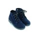 Ботинки Jordan для девочек синие замша с мехом