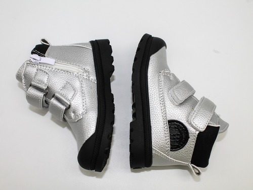 Ботинки Jong Golf для девочек серебро с антивандальным носочком.27-32 Фото 2