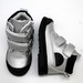 Ботинки Jong Golf для девочек серебро с антивандальным носочком.