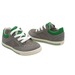 Туфли Beeko для мальчиков серого цвета с зелёными вставками