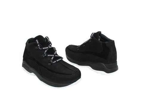 Ботинки Sandalik   чёрного цвета утеплённые Фото 2