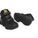 Ботинки Sandalik  для мальчиков чёрного цвета утеплённые