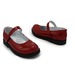 Туфли Sandalik для девочек красного цвета лакированные