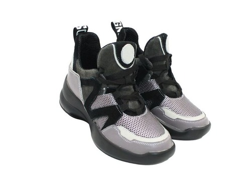 Кроссовки Sandalik для девочек чёрно-серого цвета Фото 1
