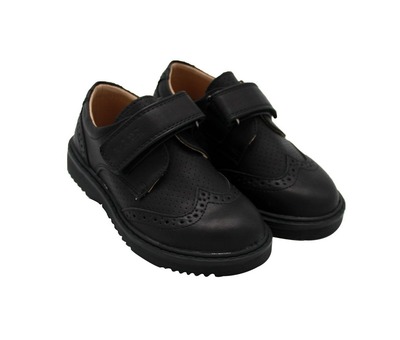 Туфли-оксфорды Сказка для мальчиков черного цвета.