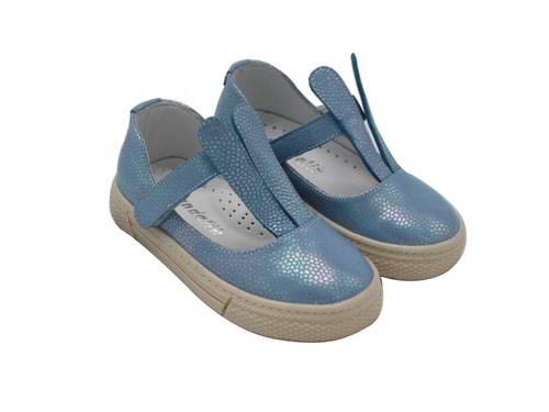 Туфли Sandalik для девочек голубого цвета Фото 1