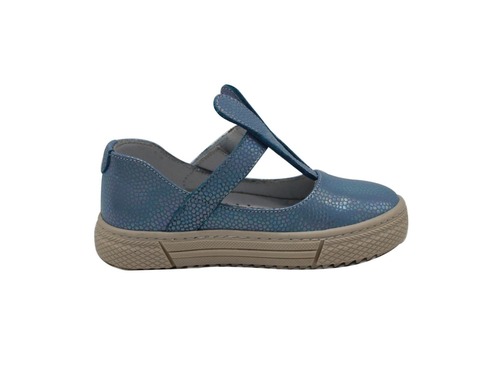 Туфли Sandalik для девочек голубого цвета Фото 4