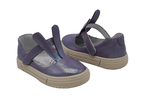 Туфли Sandalik для девочек фиолетового цвета Фото 2