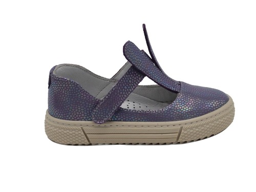 Туфли Sandalik для девочек фиолетового цвета Фото 3