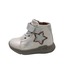 Ботинки Tom M для девочек серебряного цвета с принтом звезды утеплённые