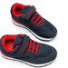Кроссовки Waldem для мальчиков синие с красными шнурками