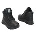Ботинки Sandalik  для мальчиков чёрные на меху