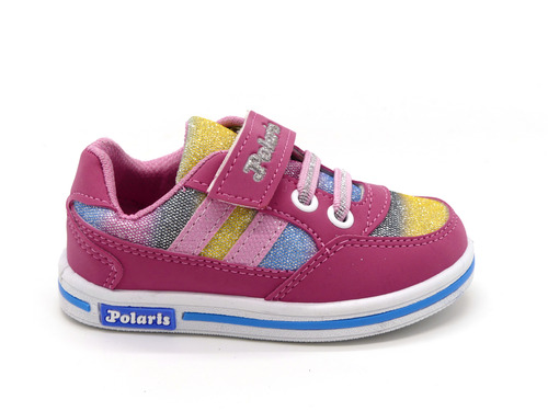 Кроссовки Polaris Kids розовые с блестками Фото 3