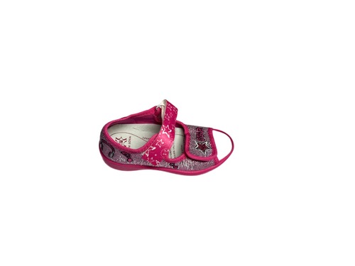 Капчики рожеві з зірочкою блискучі  Freedom For Feet Фото 2