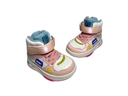 Черевики рожеві-білі демі Tom M Фото 3