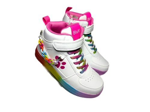 Черевики білі з кольоровим ланцюжком Jong Golf Фото 1