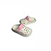 Крокси молочні з рожевим з джибітсами Babyshop