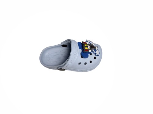 Крокси ніжно блакитні з джибітсами Crocs Фото 2
