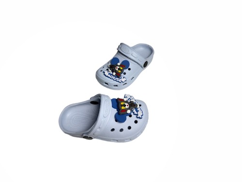 Крокси ніжно блакитні з джибітсами Crocs Фото 3