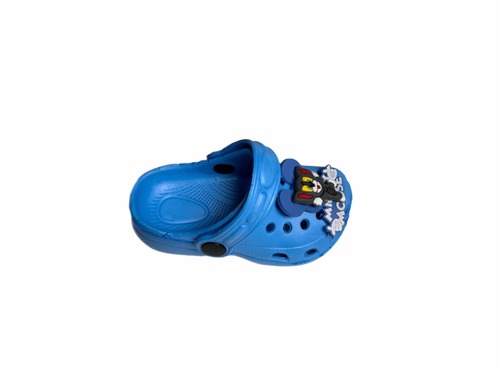 Крокси яскраво блакитні з джибітсами Crocs Фото 2
